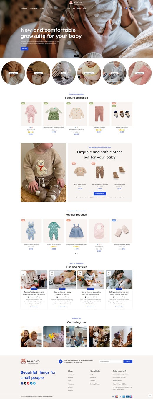 Theme Kids shop