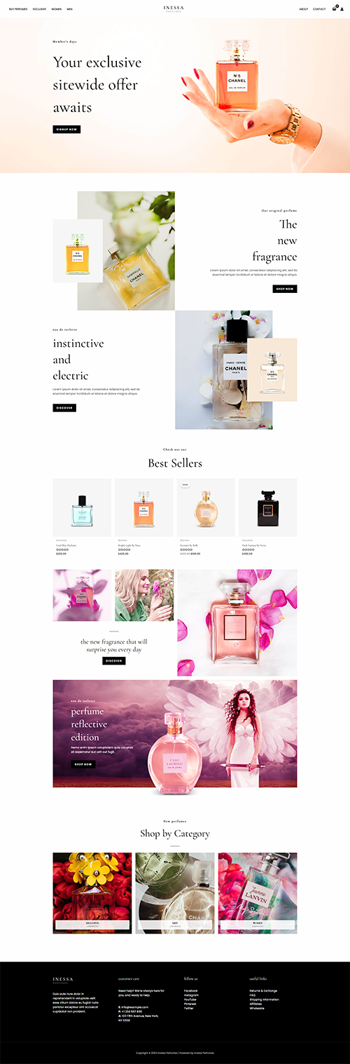 Theme Innesa Perfumes