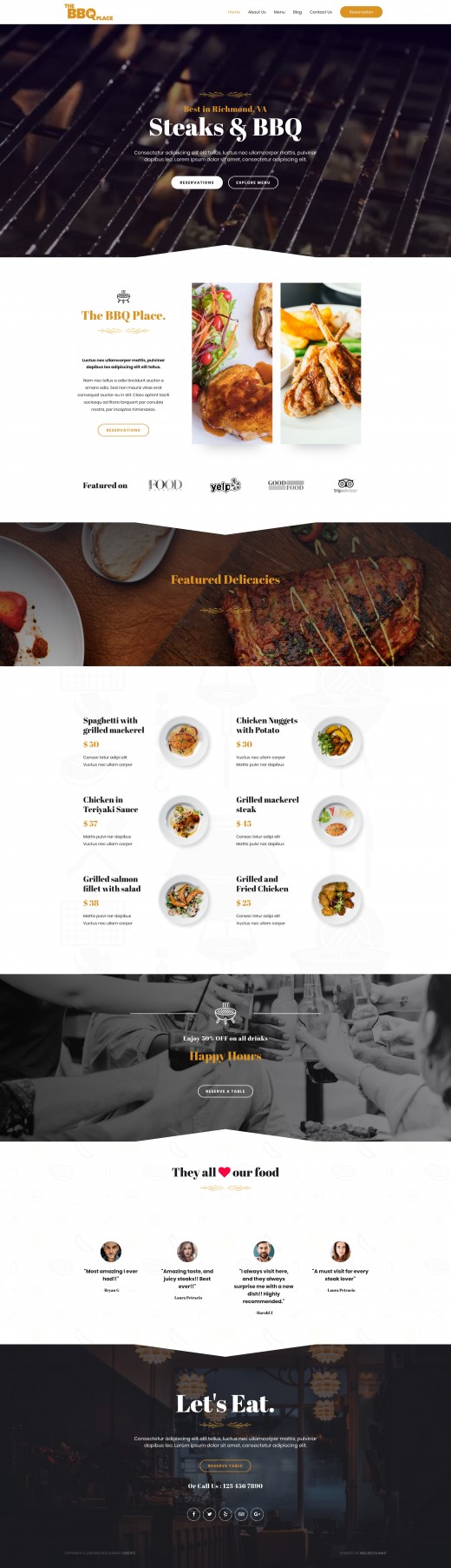 Theme BBQ Restaurant