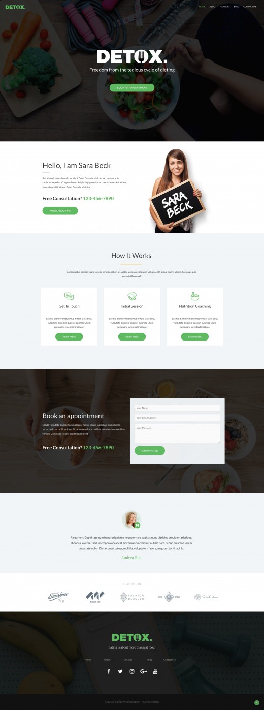 Theme Personal Dietitian