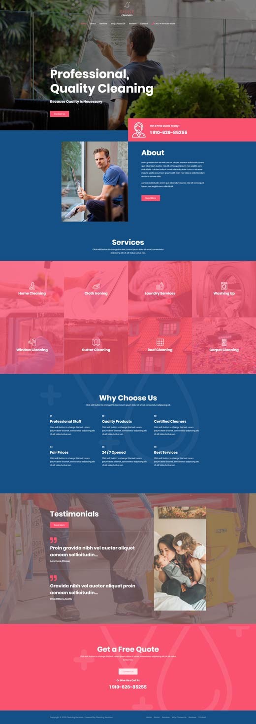 Theme Cleaning Services