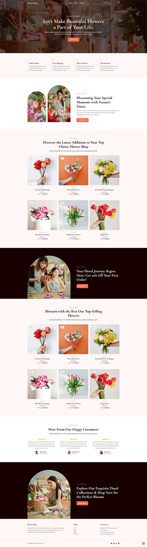 Theme Flower Shop