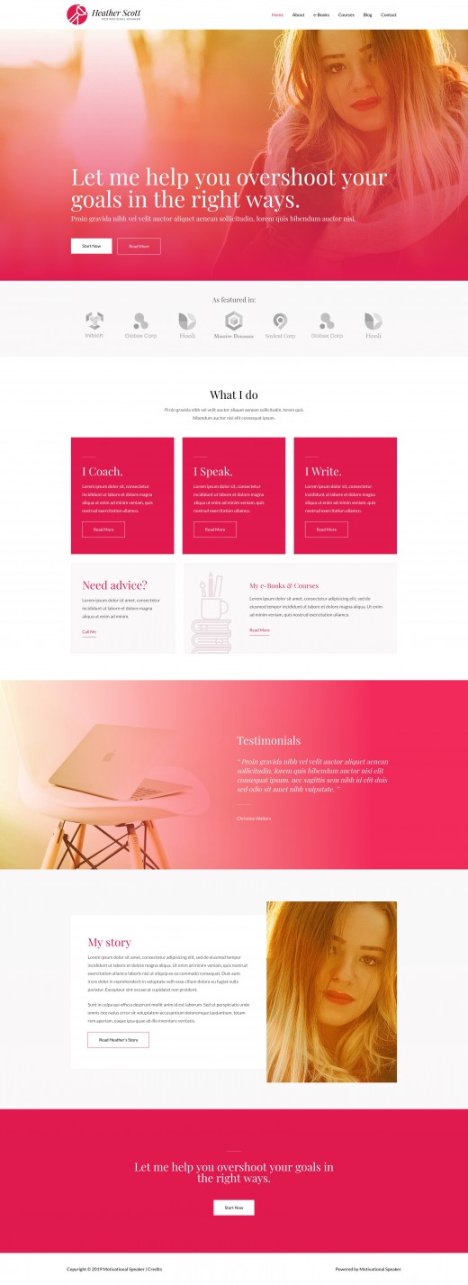 Theme Motivational Speaker