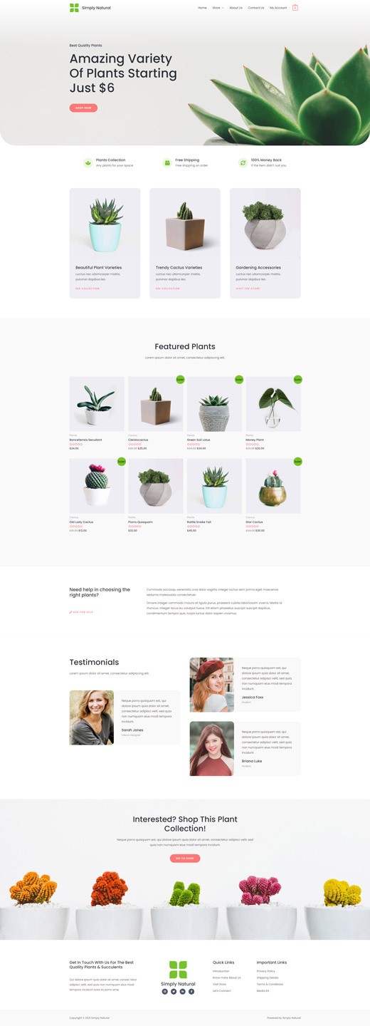 Theme Simply Natural