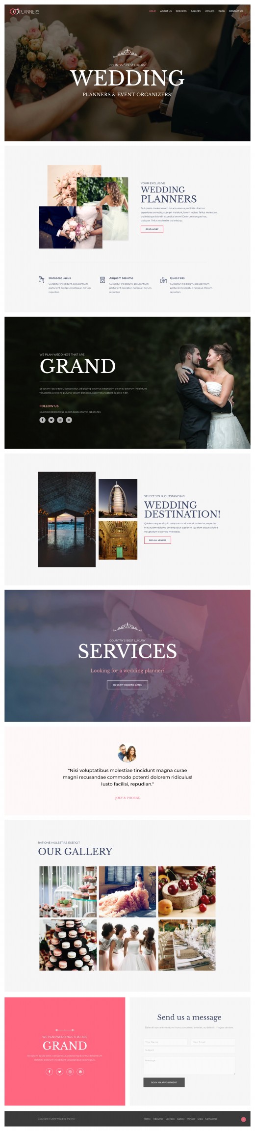 Theme Wedding Planner